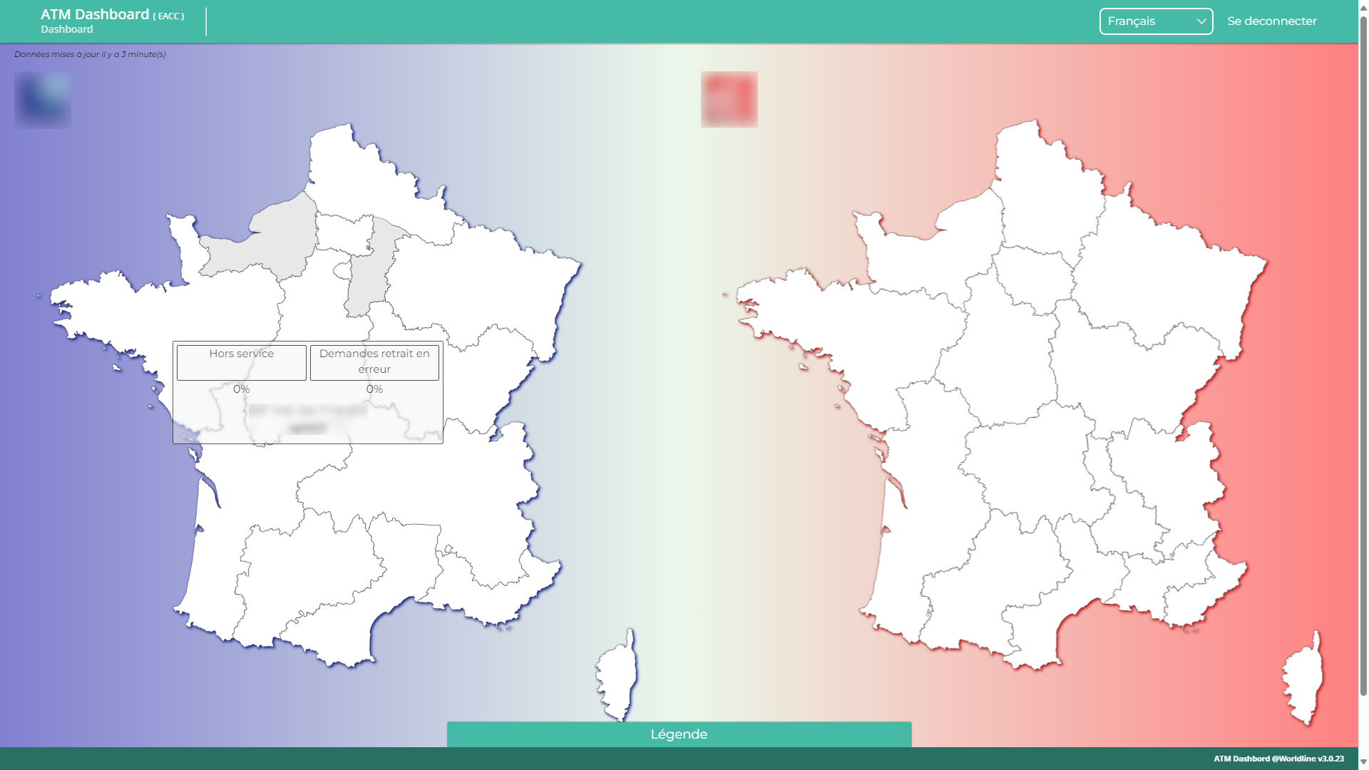 Capture du projet : Dashboard. Image de l'application Dashboard